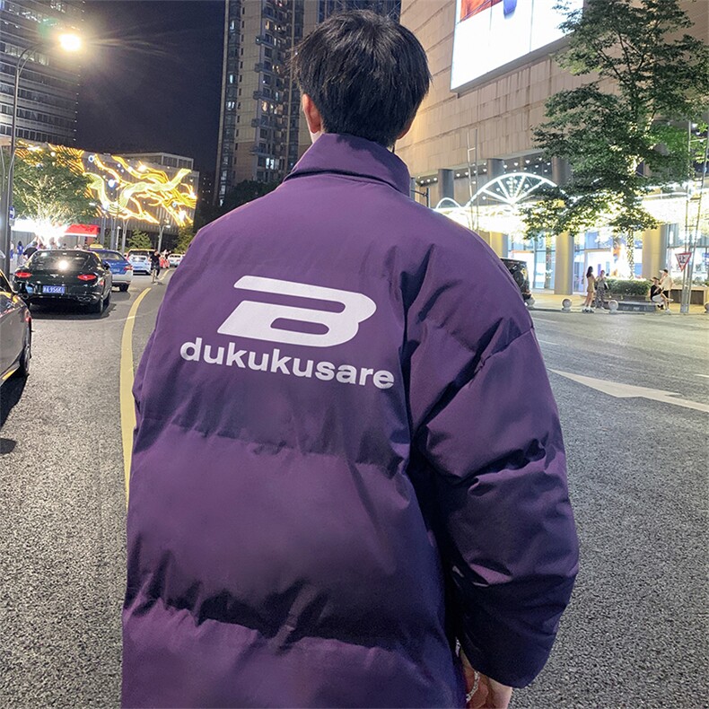 已注册港风抖音直播高品质宽松男面包服羽绒棉外套棉衣M1005P90,男装棉衣,电商C408(原B339-1)