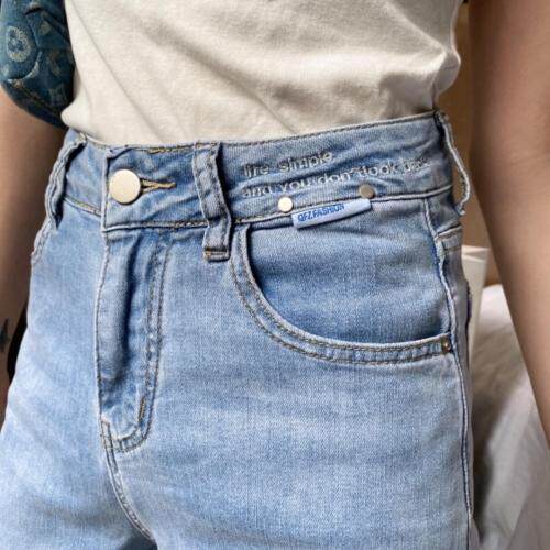 破洞牛仔裤，女装牛仔裤，可家 cutiesister