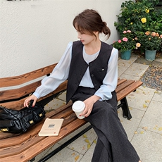 新款现货主推三件套套装2511-P185-K268，女装套装/套裙，2C129