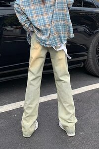 美式高街牛仔裤男 简约百搭休闲裤G1340/P45图片