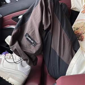 伞兵冲锋裤男夏季美式高街直筒阔腿休闲裤子 KM540图片