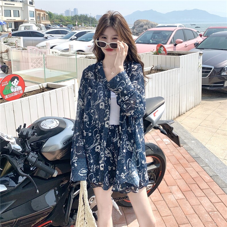 时尚套装连衣裙御姐风国风cleanfit风小香风日奢风碎花显瘦气质,女装套装/套裙,2C168