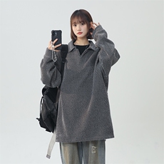 2025春满天星粗花斜纹卫衣男女情侣时尚上衣W01P45控60，男装卫衣，星座301A