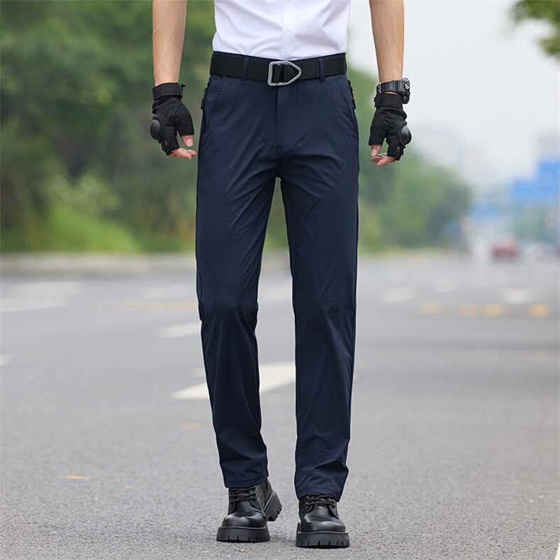 休闲裤2025新款夏季直筒宽松运动户外裤子三防战术工装西裤男,男装西裤,星座914