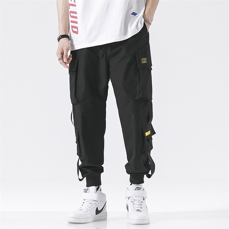 518 夏季日系 无影墙大码高品质工装休闲裤男潮流图片