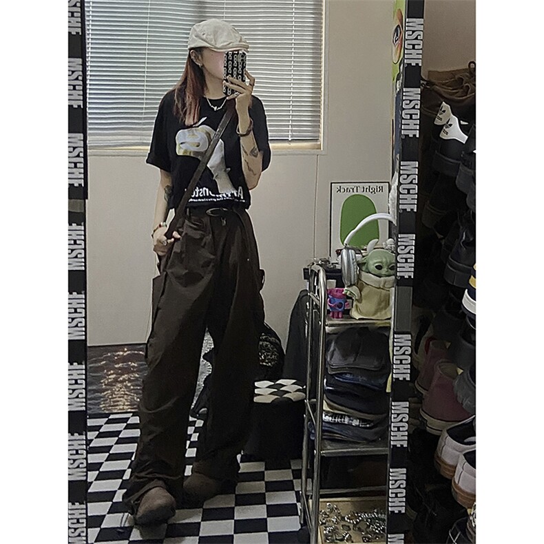 B221美式街头hiphop宽松户外工装休闲裤子LK23116-P60控78,男装休闲裤,电商B221