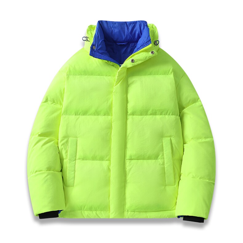 新标90白鸭绒简约休闲立领外套纯色加厚羽绒服ESY0204-P210图片