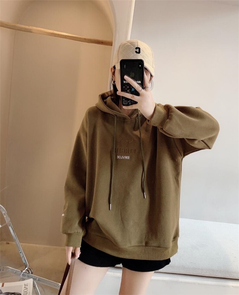 新款加厚卫衣，女装卫衣/绒衫，西子梦菲思