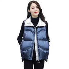 2020冬季新款韩版时尚立领棉马甲，女装棉衣/棉服，千千佰惠