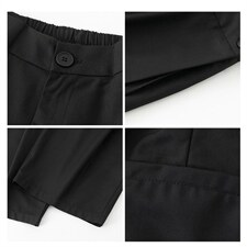 春秋美式高街休闲裤男女垂感阔腿西裤长裤纯色西装裤宽松直筒裤子，男装西服套装，电商A443