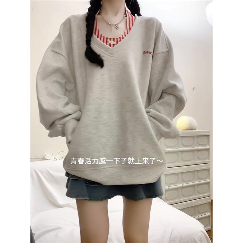 QC018-P6824早秋新款卫衣女有配内吊带衫,男装卫衣,星座617A-2
