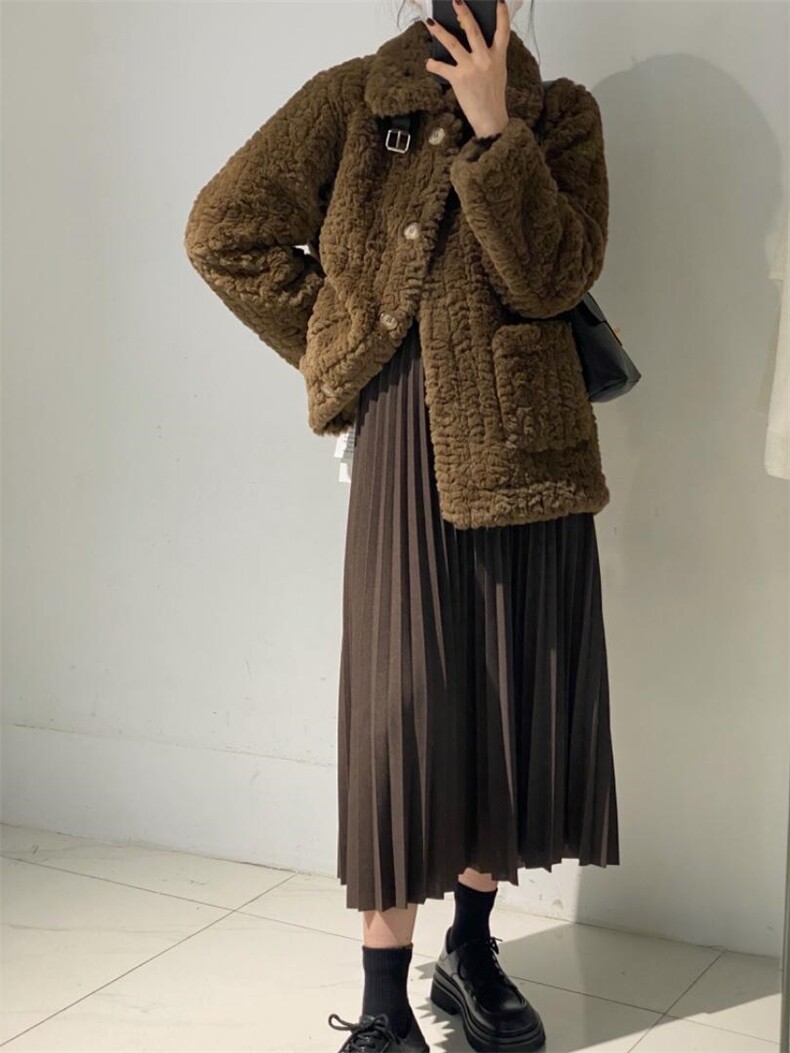 加厚皮套外套，其它，驿谷