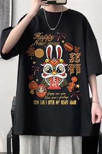 纯棉短袖t恤男大码半袖打底衫宽松体恤衫 DX17299-P20 大皂风图片