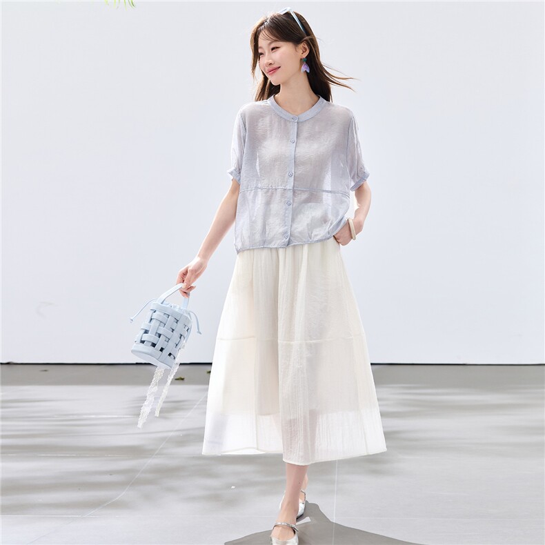 现货新款2026年夏季两件套简约风女精品两件套套装,女装套装/套裙,木子恋