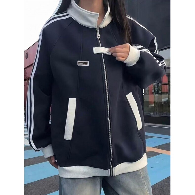 现货！秋季新款夹克美式百搭男女款外套-EX51159-特批60,男装夹克,电商A061
