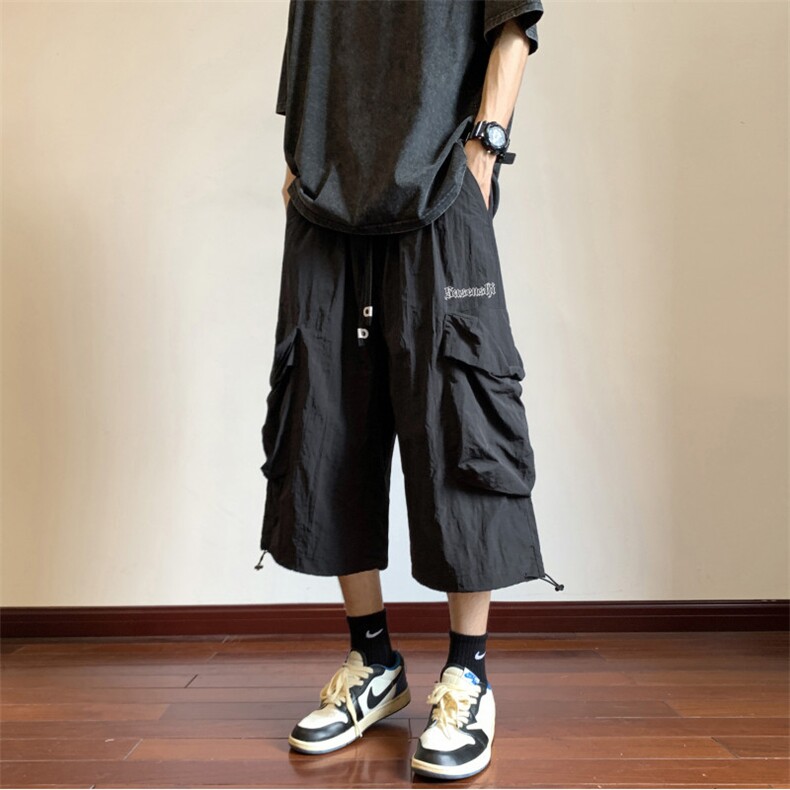 XZ222-1/QFK02/P55/控68宽松休闲速干七分裤,男装牛仔裤,星座809A(原222-1)