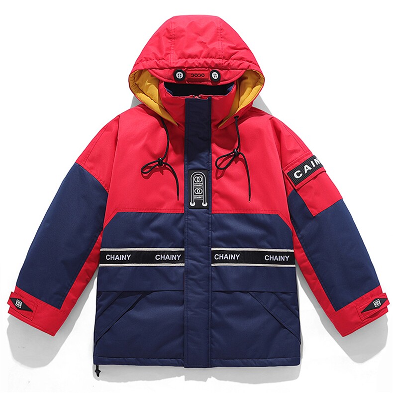 冬装工装情侣棉服外套潮流韩版加厚连帽保暖棉衣 A436-897图片