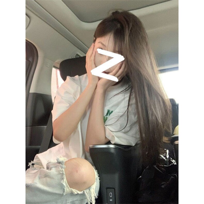 H0668-P35贴布刺绣夏季学院风宽松短袖t恤女,女装T恤,星座617A-2