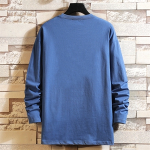 TX3129-P25 纯长袖t恤男大码圆领打底衫体恤上衣服图片