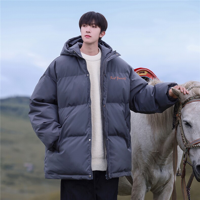 2025冬季新款字母印花男棉服外套M2083/P108控139-聚酯纤维，男装棉衣，电商A148