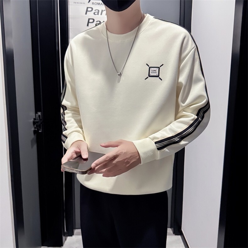 B340WY77083P5888店主风无头风条纹卫衣,男装卫衣,电商B340
