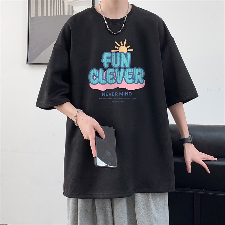 麂皮绒短袖t恤男大码半袖男大皂风JD82377-P25,男装T恤,电商A040