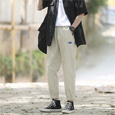 日系复古街头潮牌蓝标时尚工装裤男潮流宽松长裤休闲裤638，男装休闲裤，星座1501