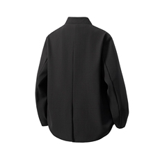 白底风成96%聚酯纤维4%氨纶,金属搭扣西服男XF77858P85控138，男装西服，星座227-7