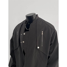 CFY012-P57美式高街春秋拉链工装棒球服外套男宽松夹克上衣，男装夹克，电商B323A