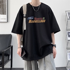 麂皮绒短袖t恤男大码半袖男JD82384-P25，男装T恤，电商A040