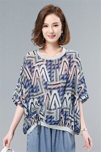 薄款天丝牛仔女2025夏季新款大码遮肉显瘦中年妈妈休闲图片