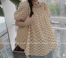 花朵小上衣，超火，其它，谜兰原创