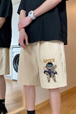 ！2023夏季新款个性印花休闲短裤男潮流宽松五分裤KC285-P20图片