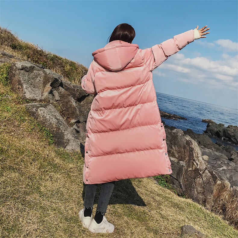 双11主推大货连帽金丝绒棉衣柒柒家M64-P190控258,女装棉衣/棉服,柒柒家