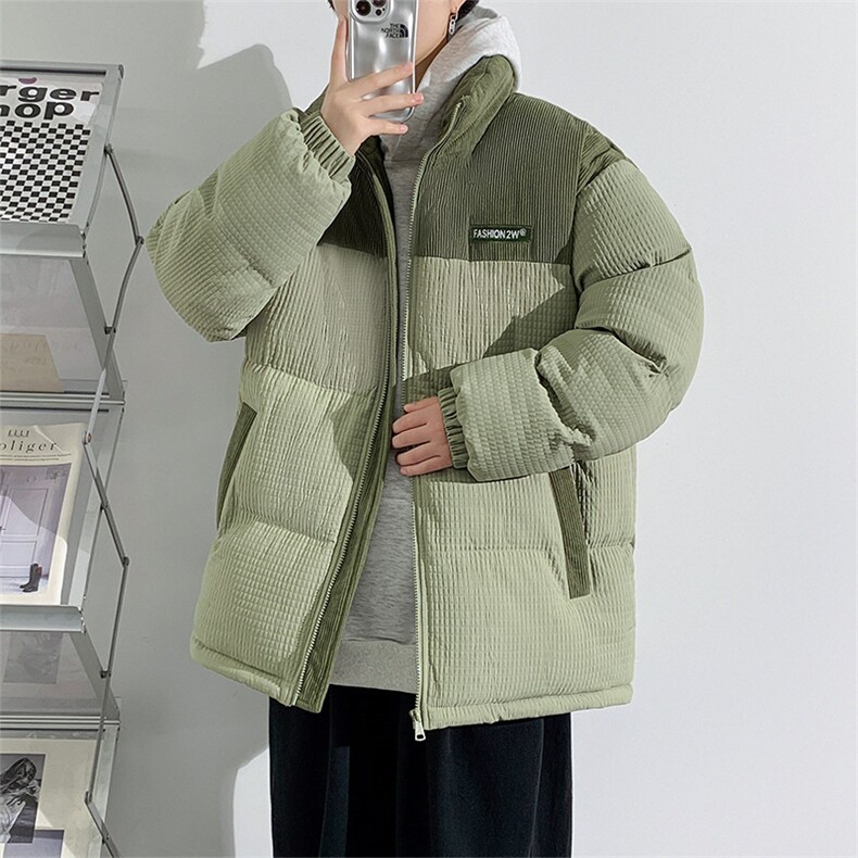 情侣面包服潮牌棉服男女加厚冬季外套防寒服棉袄M0899-P78,男装棉衣,星座308B-2