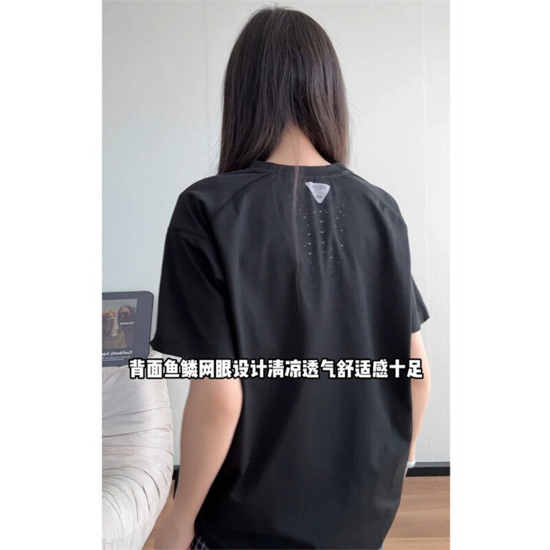 图龙鳞激光打孔速干t恤男夏季美式运动健身排汗短袖特P28,男装T恤,电商C306-1