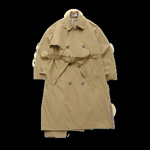 【2025秋冬】新款韩版风衣中长款休闲风衣男，男装风衣，星座112A