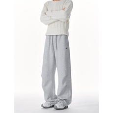 纯色卫裤男秋裤休闲直筒裤k112p38控78，男装休闲裤，星座1011-1