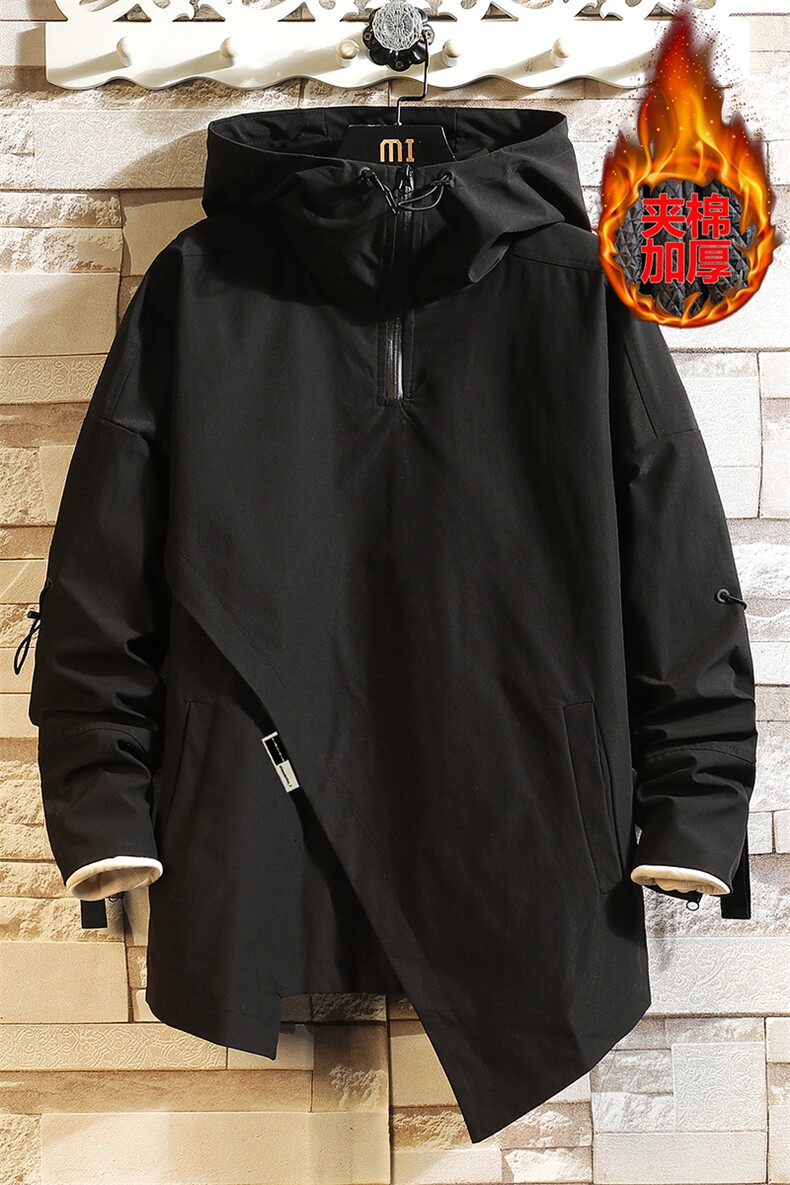 7XL-M大码连帽棉衣男冬新款高领加厚冲锋衣外套现货支持各种活动,男装棉衣,钱塘717(原712)