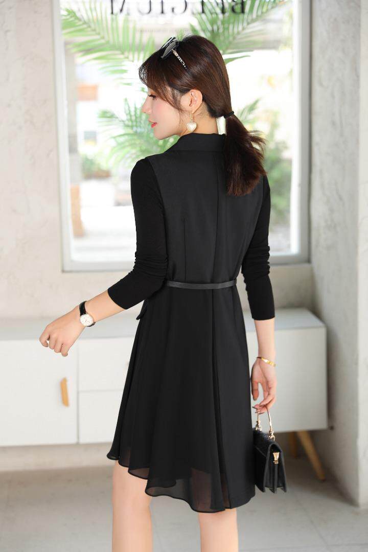 时尚两件套风衣裙，女装风衣，湘怡服饰