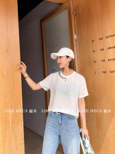 2021新款夏装欧版T恤，女装T恤，Lime meca 俪米