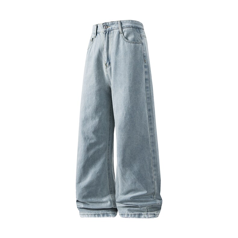 xz116-k1029-P35-图现货黑色浅蓝黄泥大码现货牛仔裤，男装牛仔裤，星座116