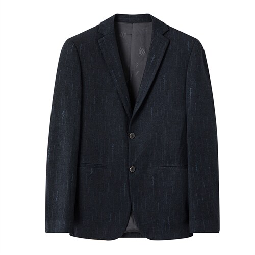 西服男秋季潮款休闲商务小西服上衣中年男士单西外套ASD2309-P180，男装西服，电商B212（原钱塘6029）