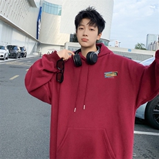 ！连帽圆领卫衣男装港风帽衫男LM191-P35，男装卫衣，电商B367