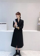 现货/韩系长款西装外套档口主推，女装西装，HEMAIXI 和麥熙