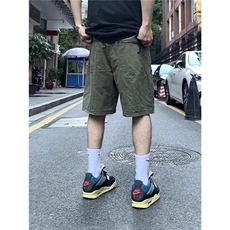 新款美式水洗宽松工装短裤男女ins潮牌直筒休闲五分裤LN10999-p60，男装牛仔裤，星座1008