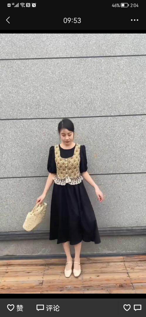 二件套连衣裙，女装连衣裙，时尚秀衣阁