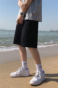 夏季短裤男港风宽松五分裤品质现货特价跑量DS-C407-DK01-P20图片