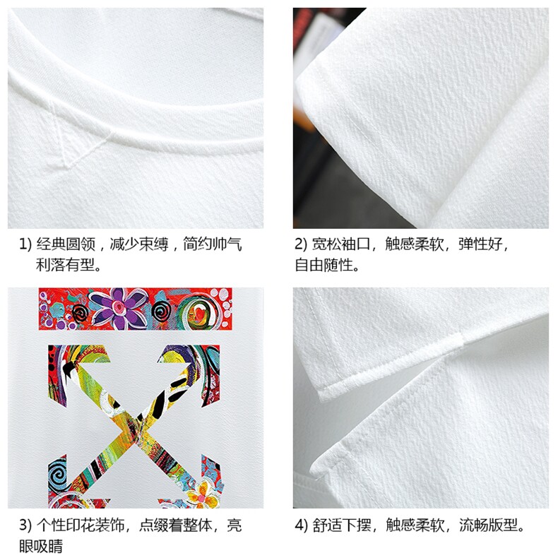 Q11169-P30春夏季七分袖t恤男大码五分袖男短袖中袖展架,男装T恤,电商A040A