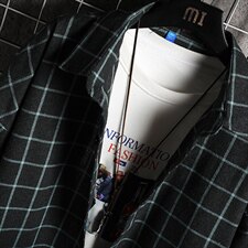 2021秋季网格挂拍日系大码男休闲落肩格子衬衫C3086-P40，男装衬衫，电商A001